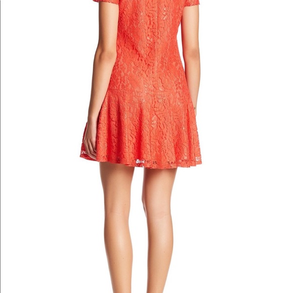 CeCe by Cynthia Steffe Floral Lace Drop-Waist - Picture 2 of 4